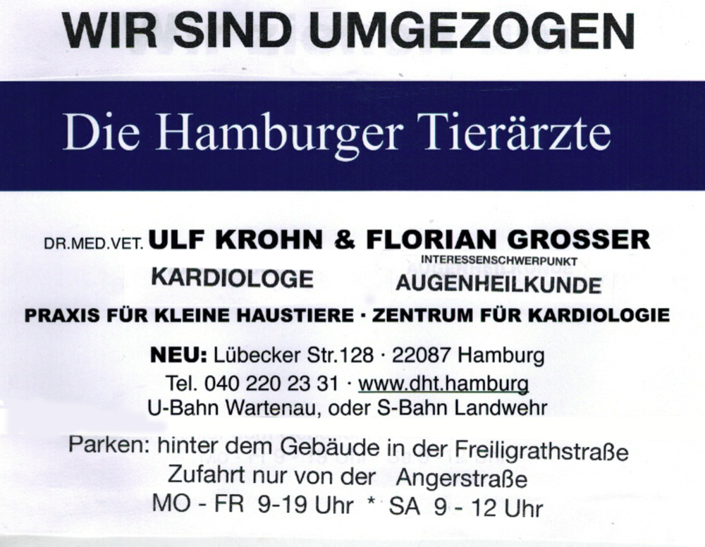 wir sind umgezogen